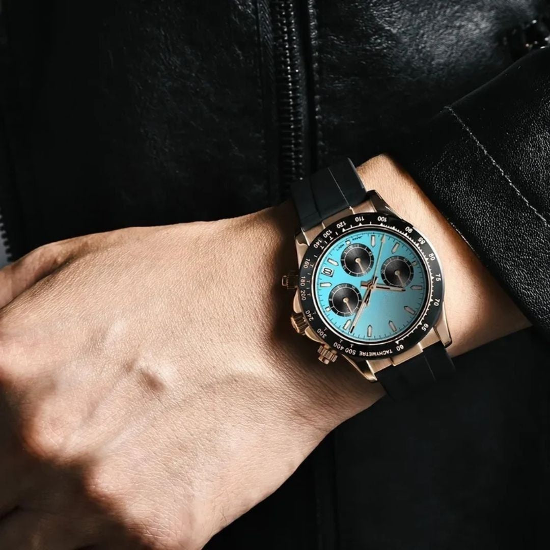Turquoise Athletic Rubber Strap