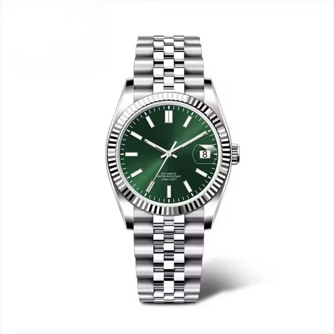 Green Dial Jubilee-Style Bracelet