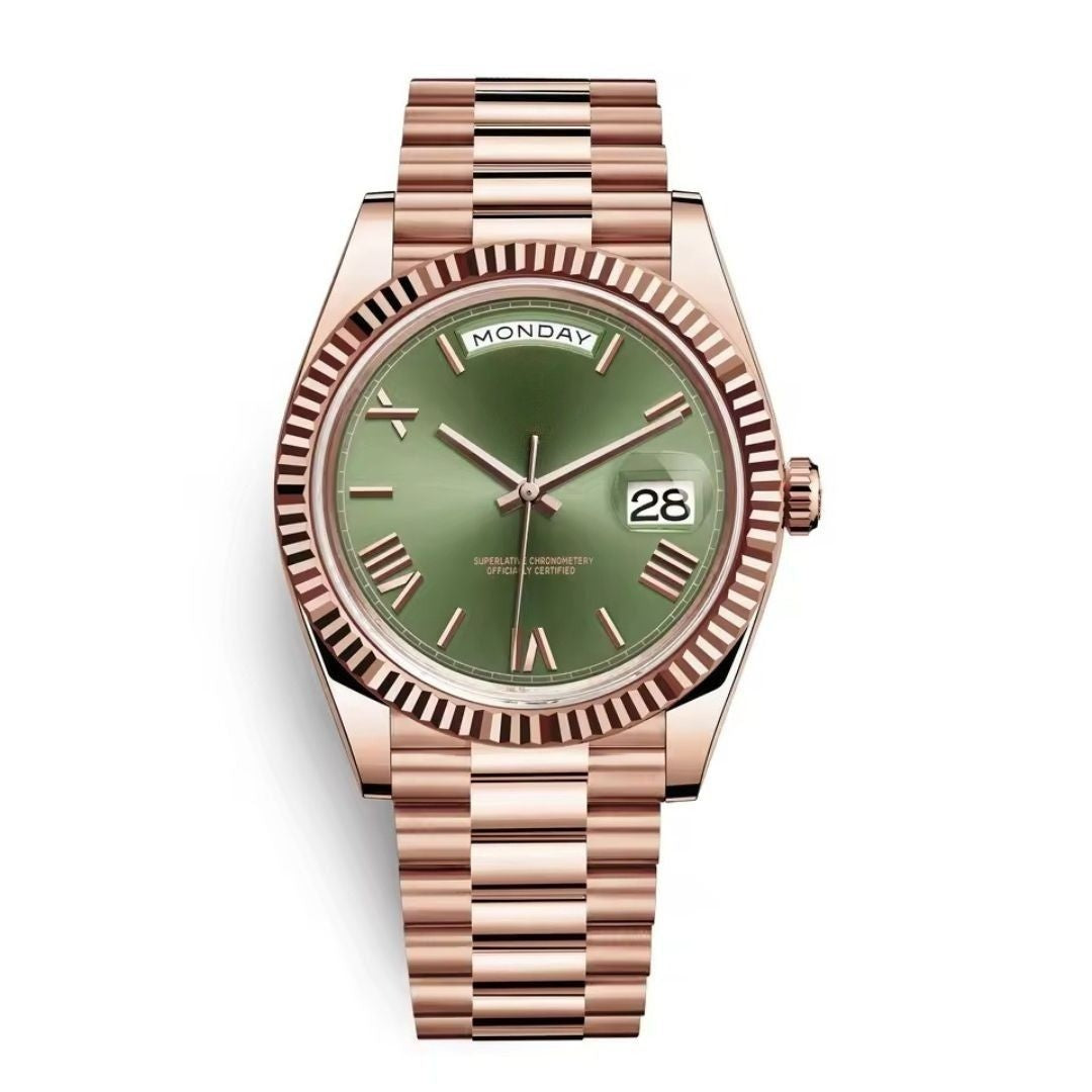 Rose Gold Oyster-Style Bracelet