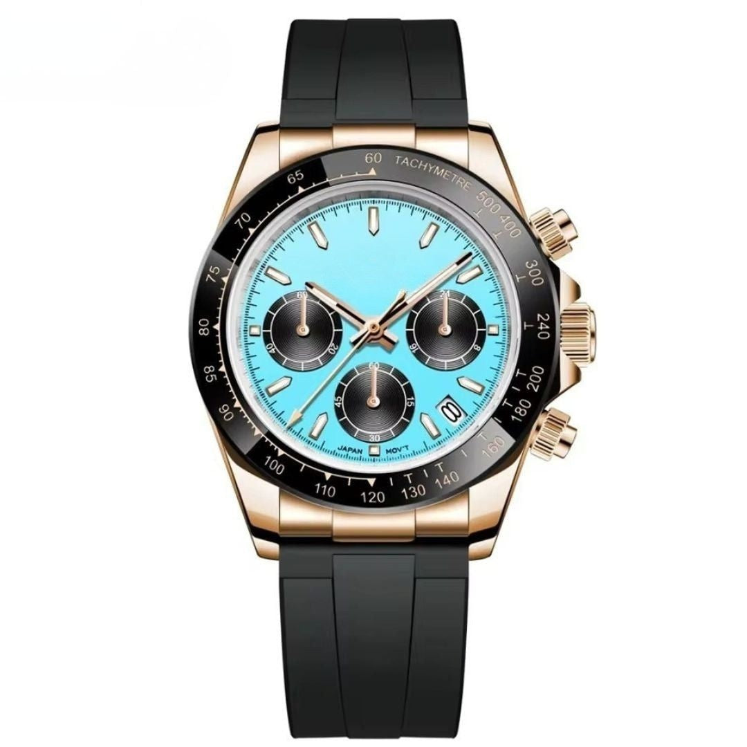 Turquoise Athletic Rubber Strap