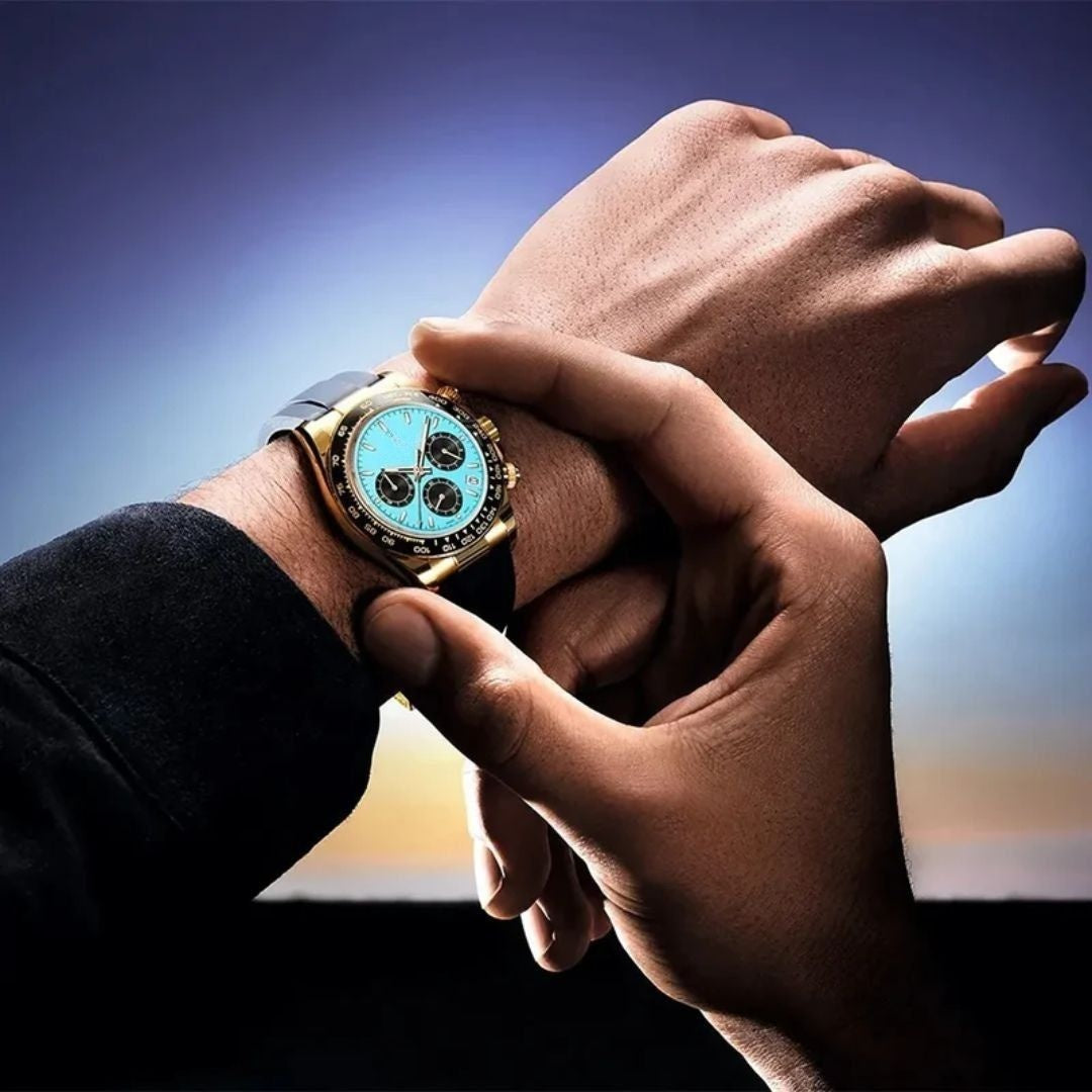 Turquoise Athletic Rubber Strap