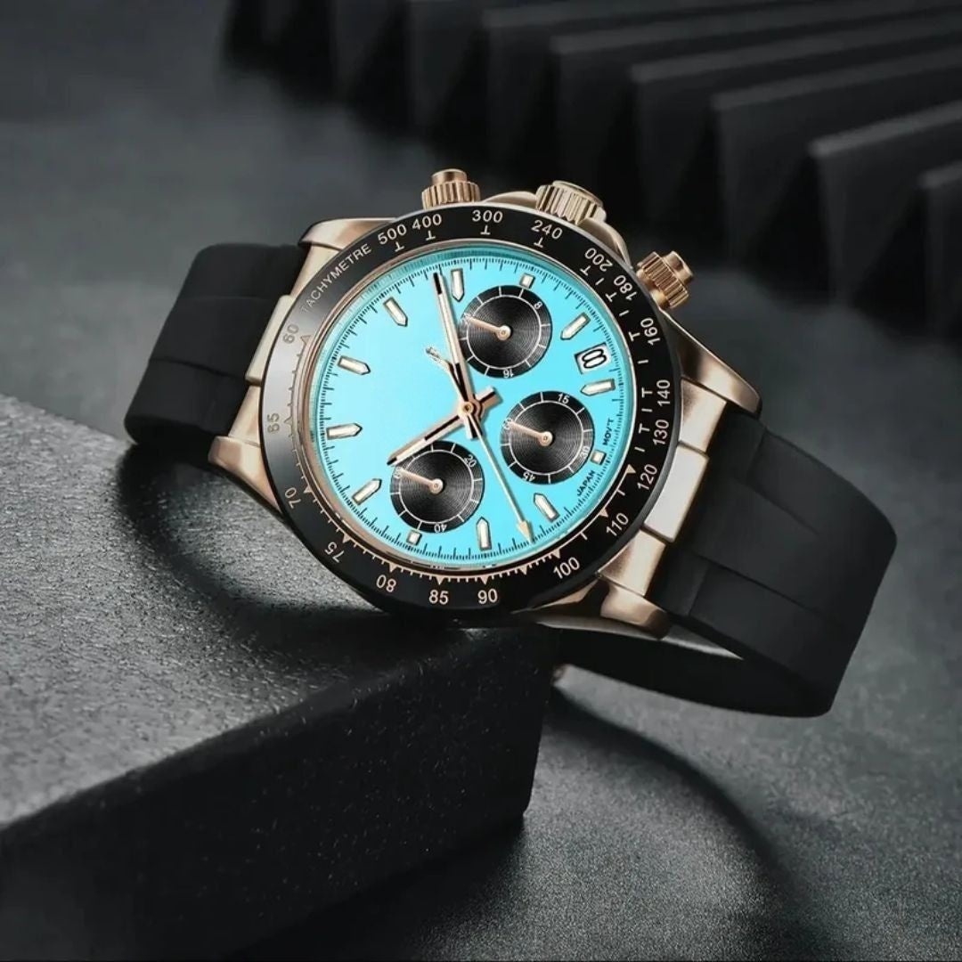 Turquoise Athletic Rubber Strap